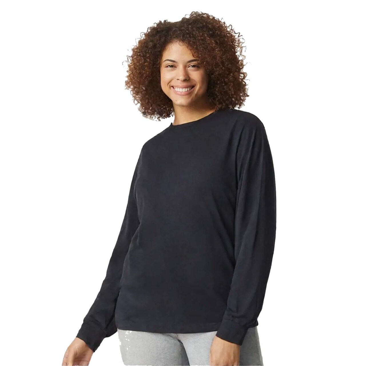 Gildan Softstyle CVC Long Sleeve Tee for Layering, Casual Wear & Custom Printing